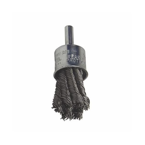 Osborn END BRUSH-KNOT STYLE 3/4 in. ODx.020 in. STEELx1/4 in. SHANKClamshell 99099 - main